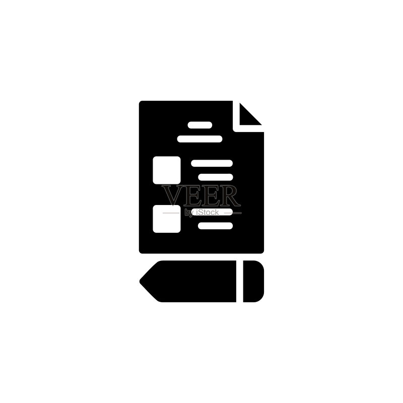 在线学习和课程图标图标素材