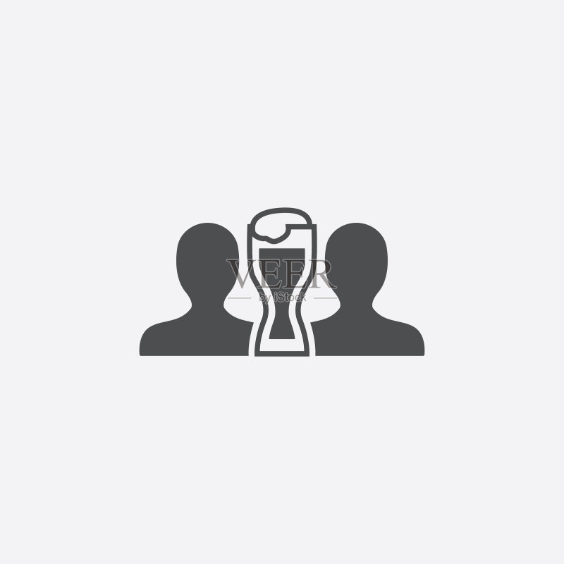 朋友啤酒图标图标素材