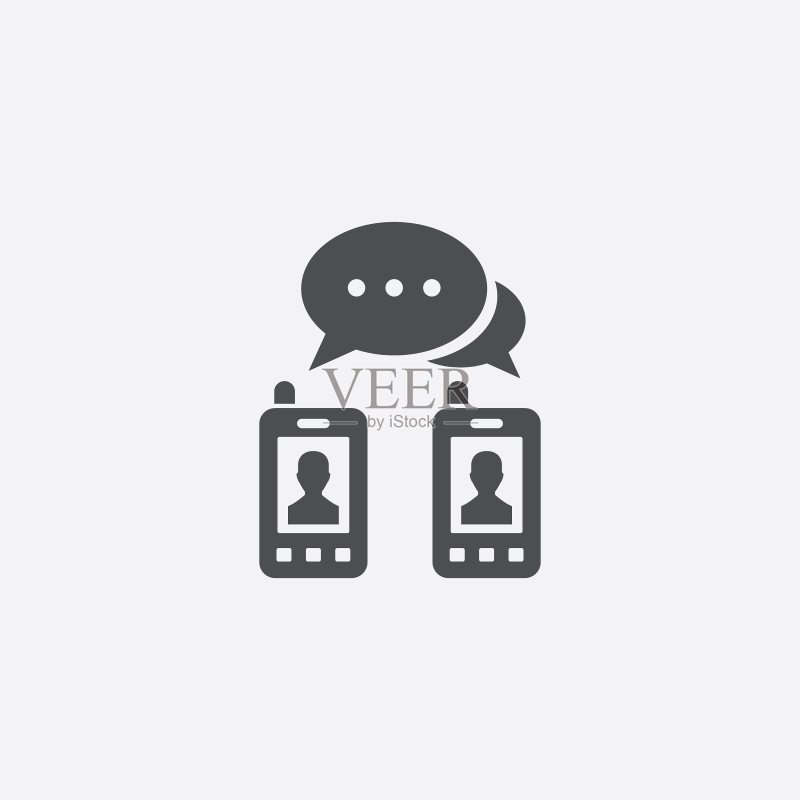 移动聊天图标图标素材