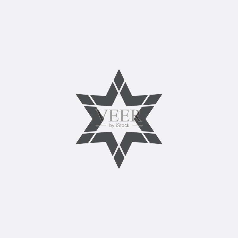 抽象星星图标图标素材