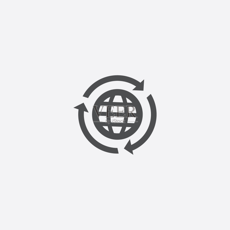 地球重新加载图标图标素材