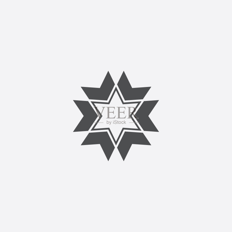 抽象星星图标图标素材