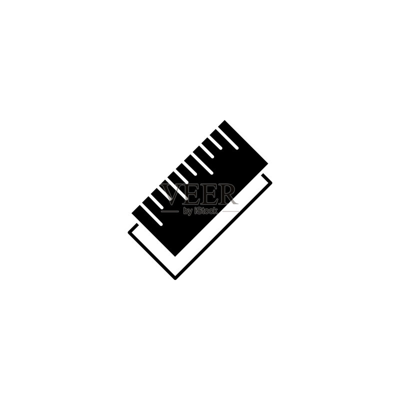 标尺图标矢量图图标素材