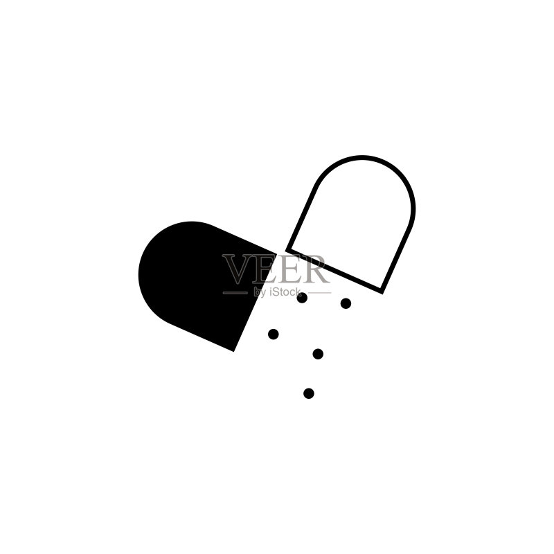 胶囊图标矢量图图标素材
