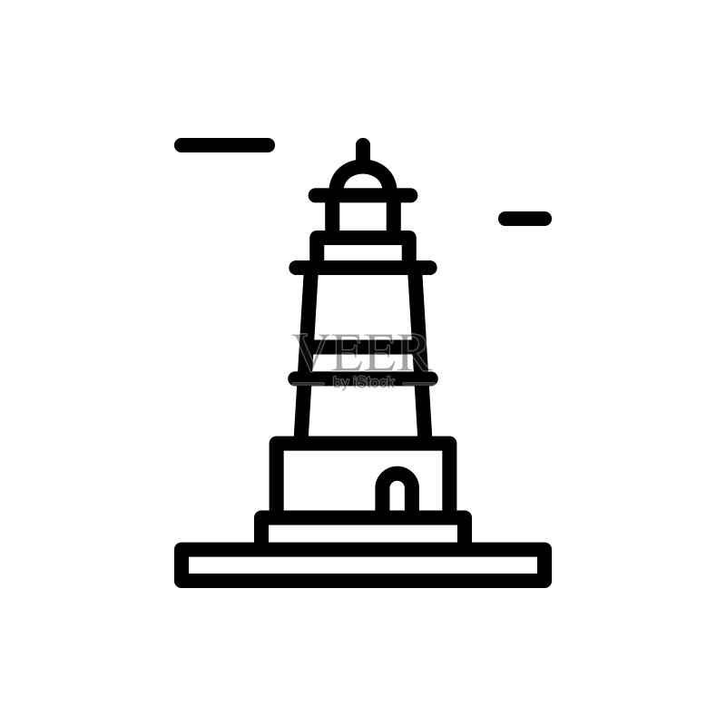 导航灯塔图标(适用于网页和APP的UI/UX)图标素材