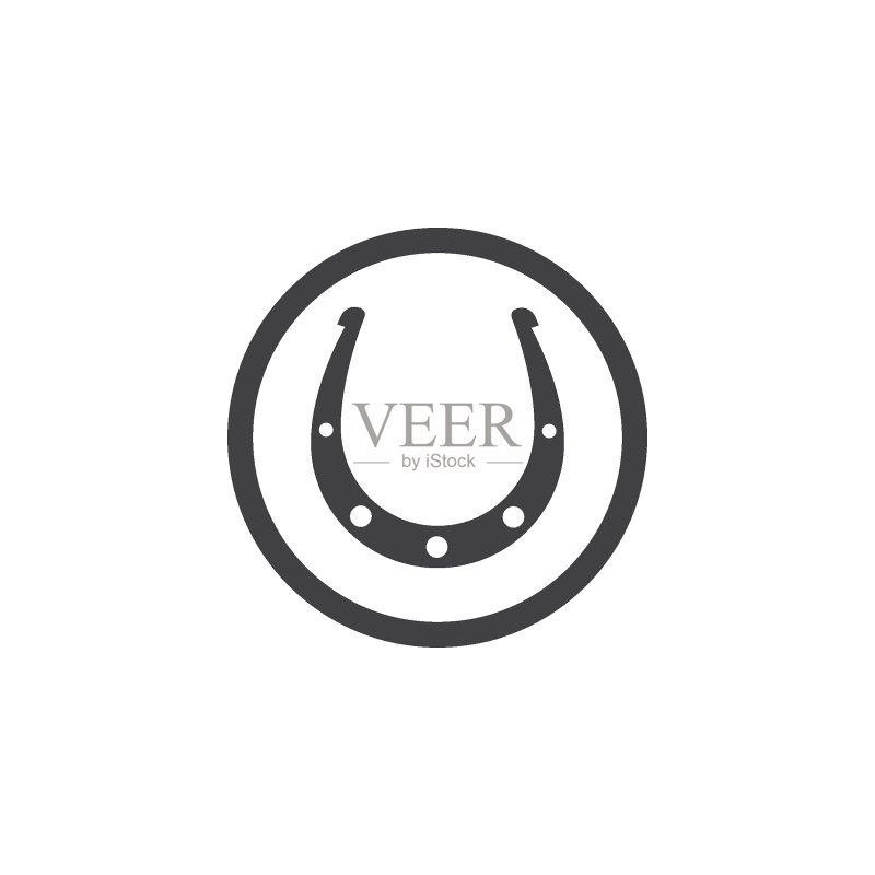 马蹄铁图标logo矢量图图标素材