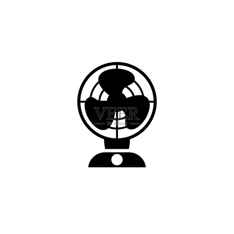 风扇图标矢量图图标素材