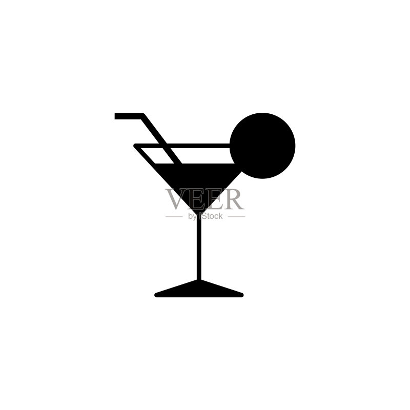 葡萄酒杯图标矢量图图标素材