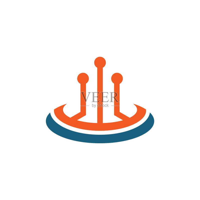 原子Logo设计模板图标素材