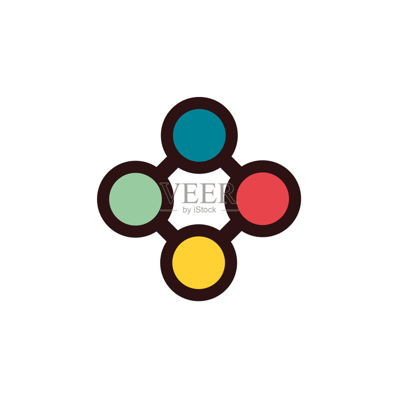 原子Logo设计模板图标素材
