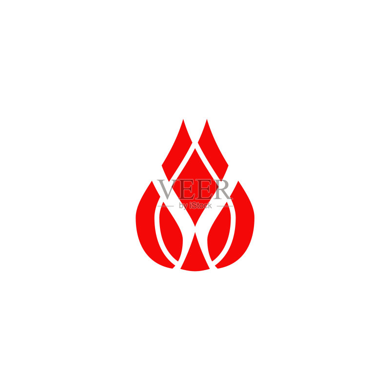 血液图标Logo设计图标素材