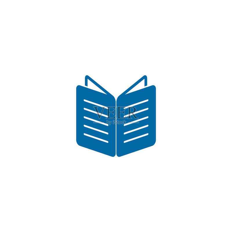 书籍图标Logo设计模板图标素材
