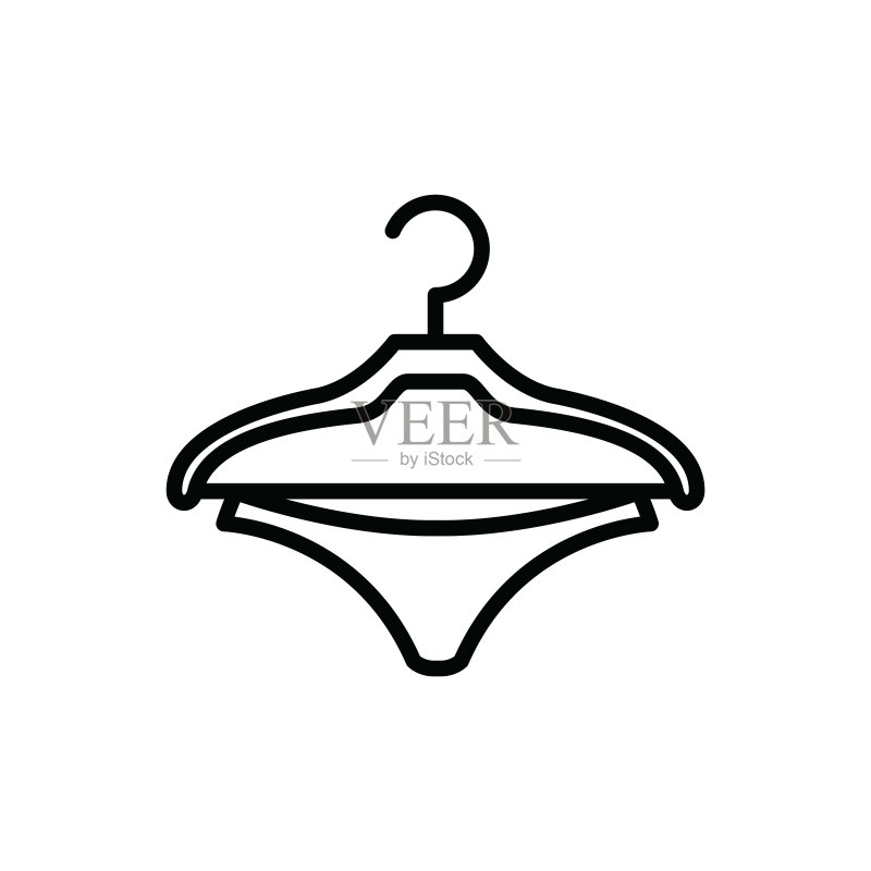 衣架图标模板矢量图图标素材