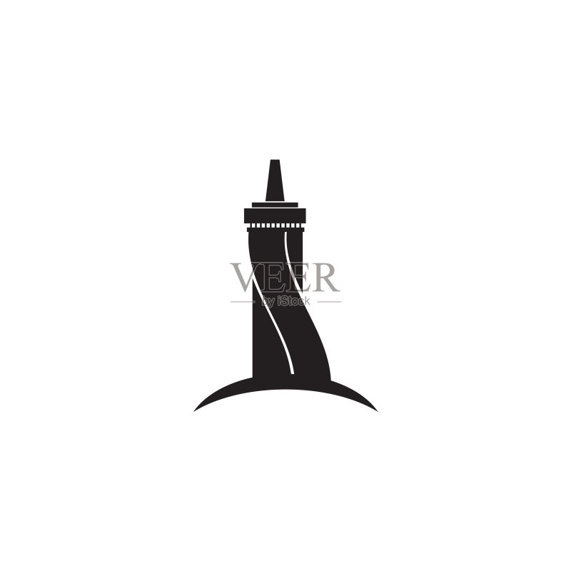 简易建筑图标logo设计灵感图标素材