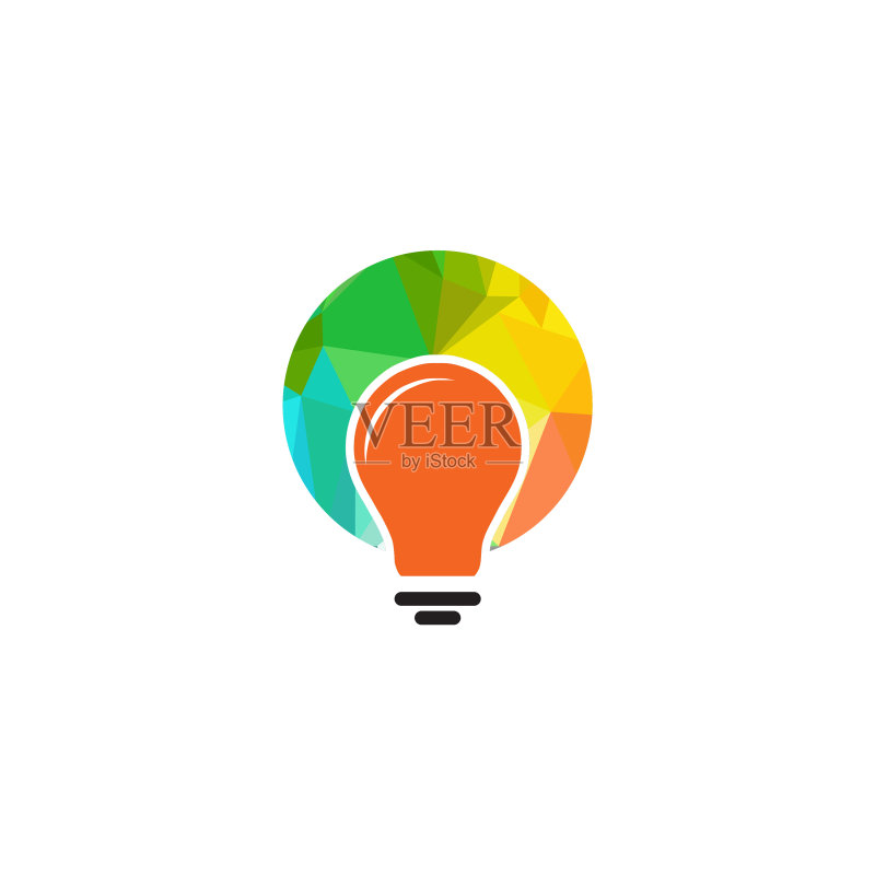 灯泡logo设计模板图标素材
