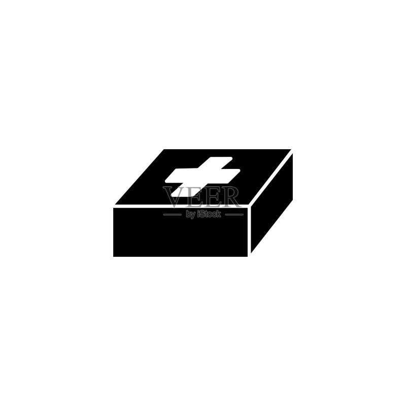 急救箱图标矢量图图标素材