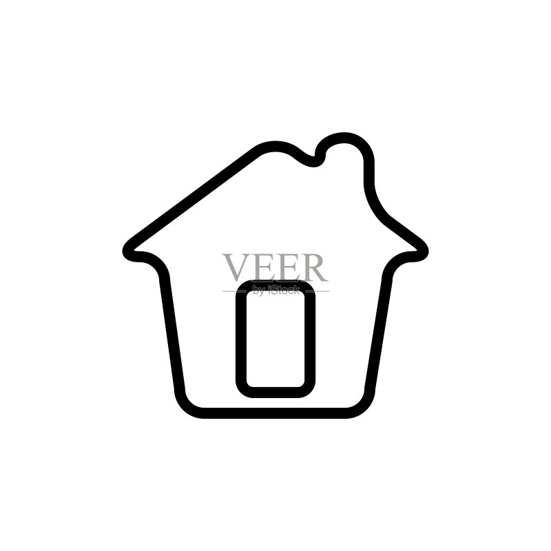 房屋图标模板矢量图图标素材
