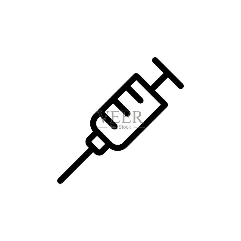 注射器图标模板矢量图图标素材