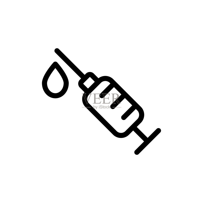 注射器图标模板矢量图图标素材