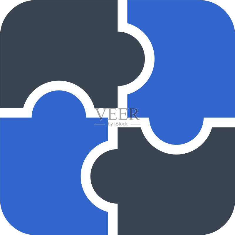 拼图游戏图标图标素材