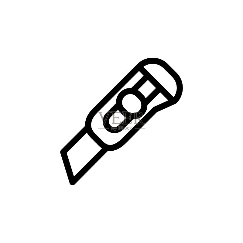 切割图标模板矢量图图标素材