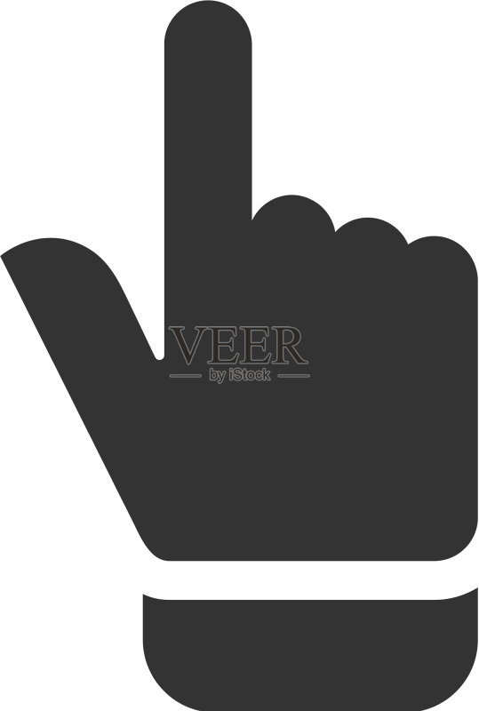 光标手指图标图标素材