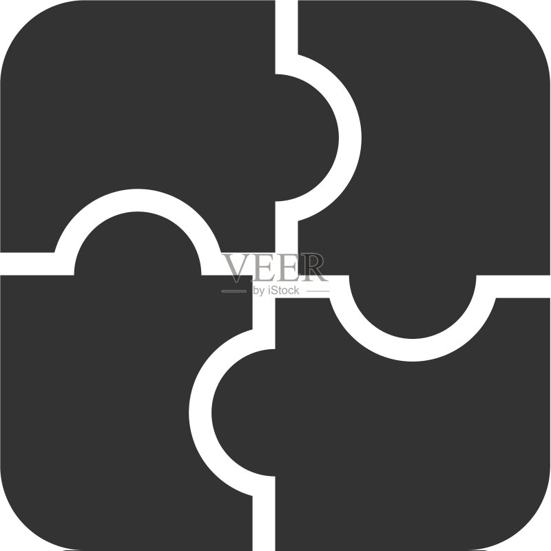 拼图游戏图标图标素材