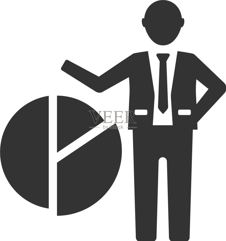 演示饼图图标图标素材