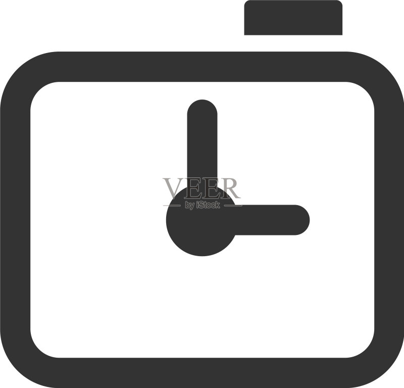 闹钟图标图标素材