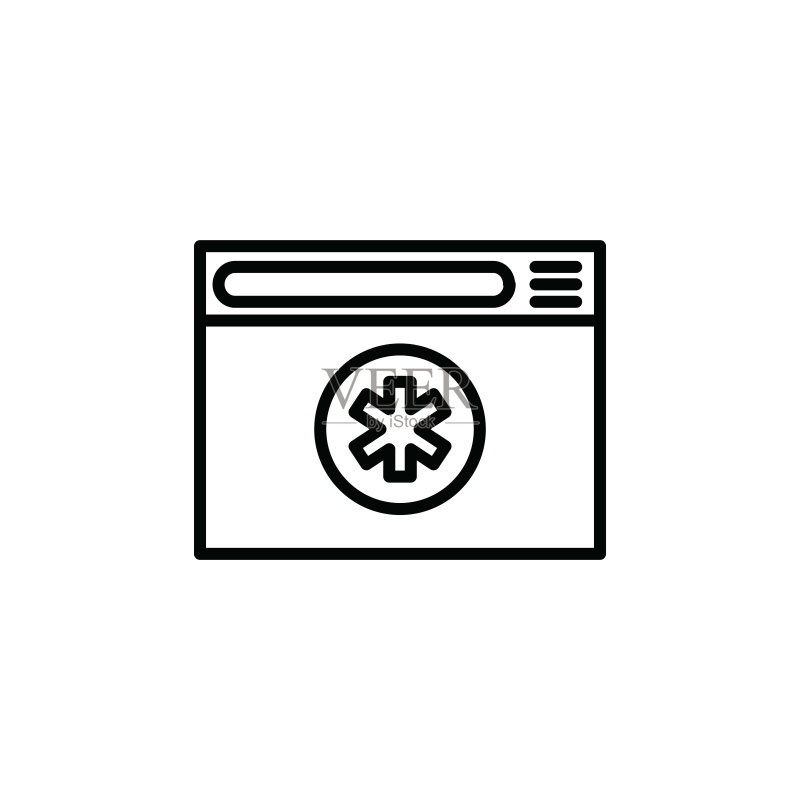 浏览器图标矢量图形图标素材
