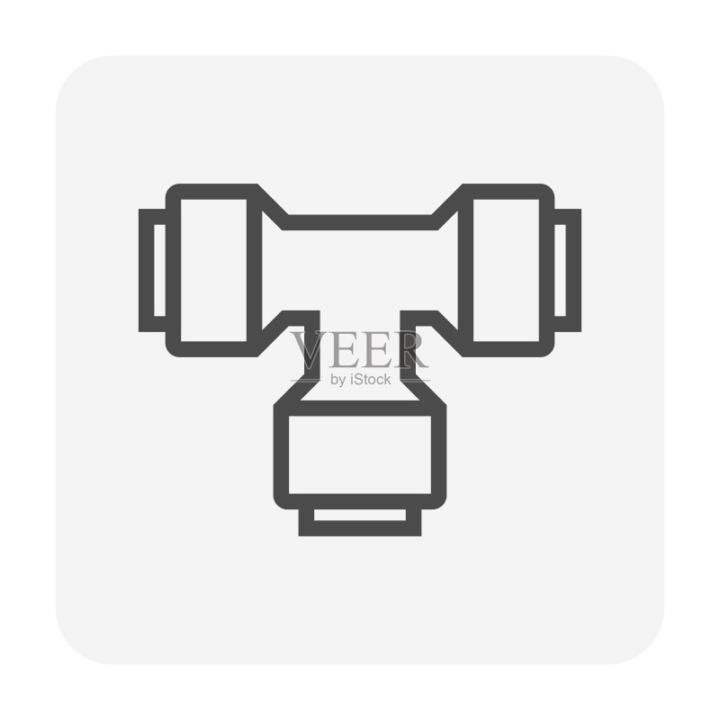 管道连接器图标图标素材