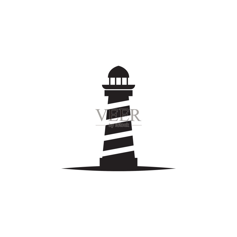 灯塔Logo设计模板图标素材