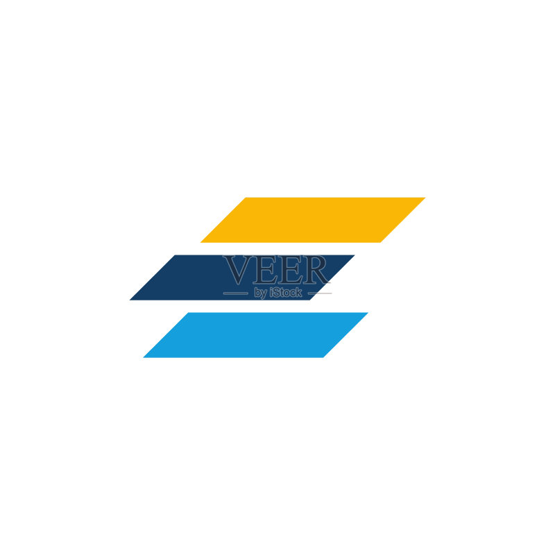 E字母logo设计模板图标素材