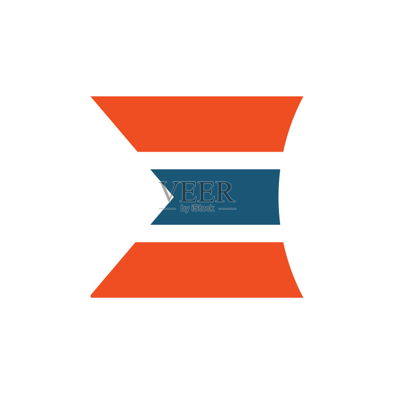 E字母logo设计模板图标素材