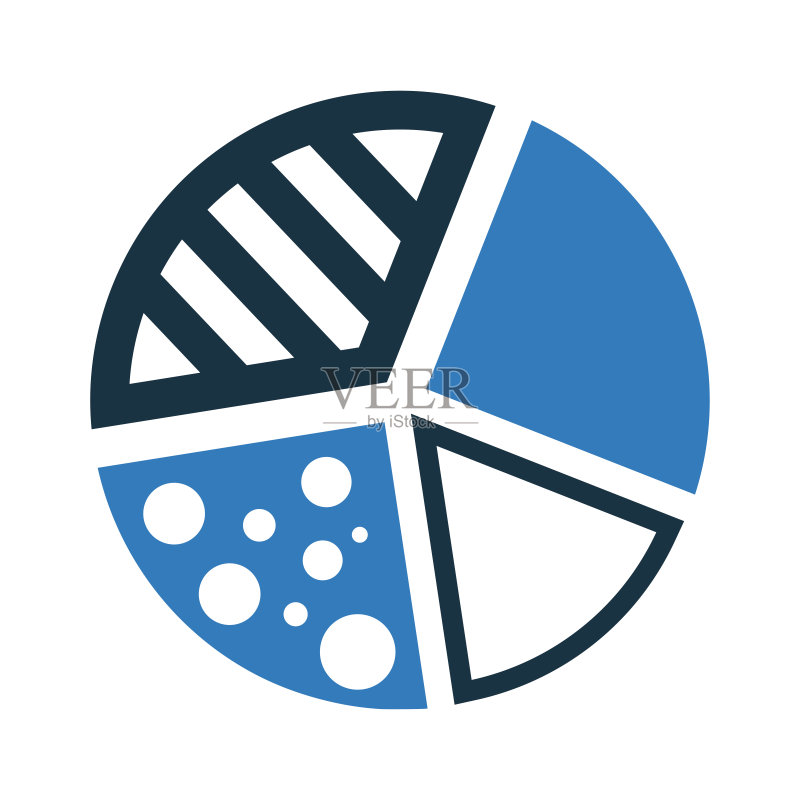 饼图图标/矢量图形图标素材