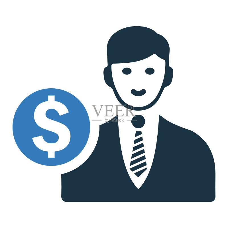 商务人士,投资者图标/矢量图形图标素材