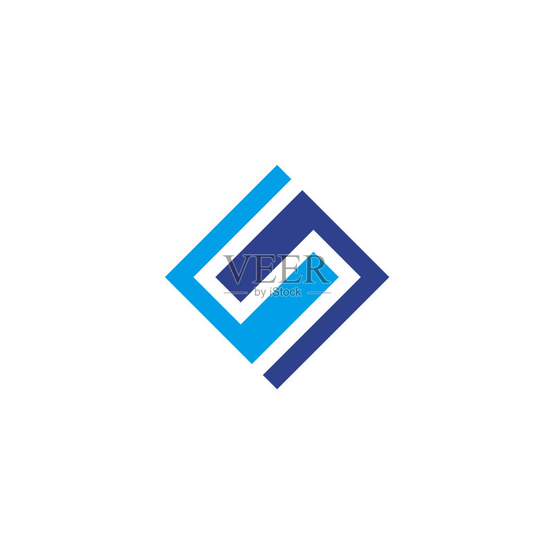 S字母首字母图标标志设计模板图标素材