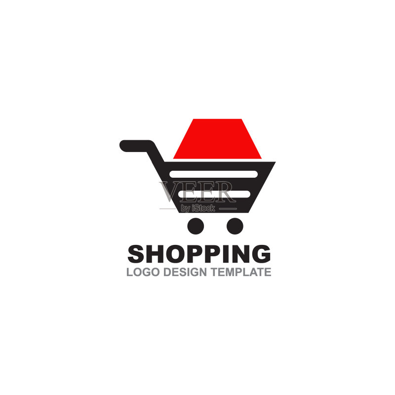 购物车logo设计模板图标素材