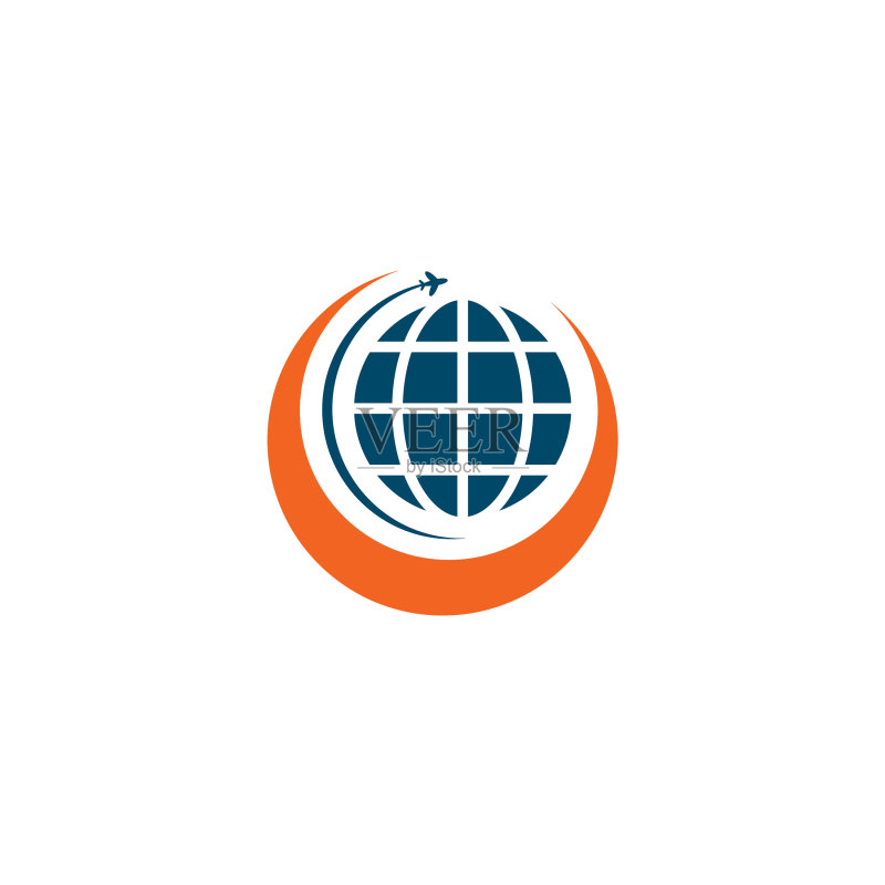 旅行公司logo设计灵感图标素材