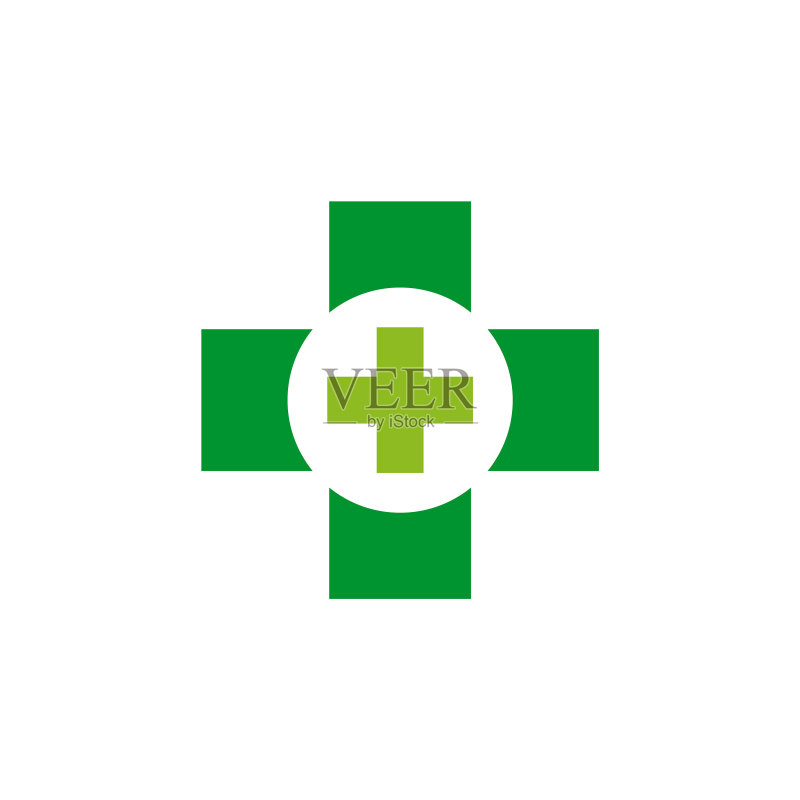 医疗保健标识设计模板图标素材