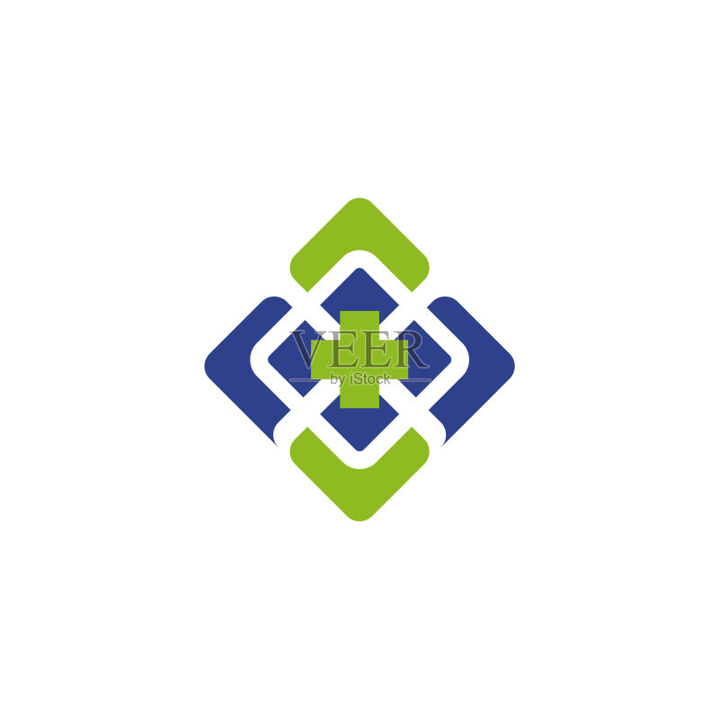医疗保健标识设计模板图标素材