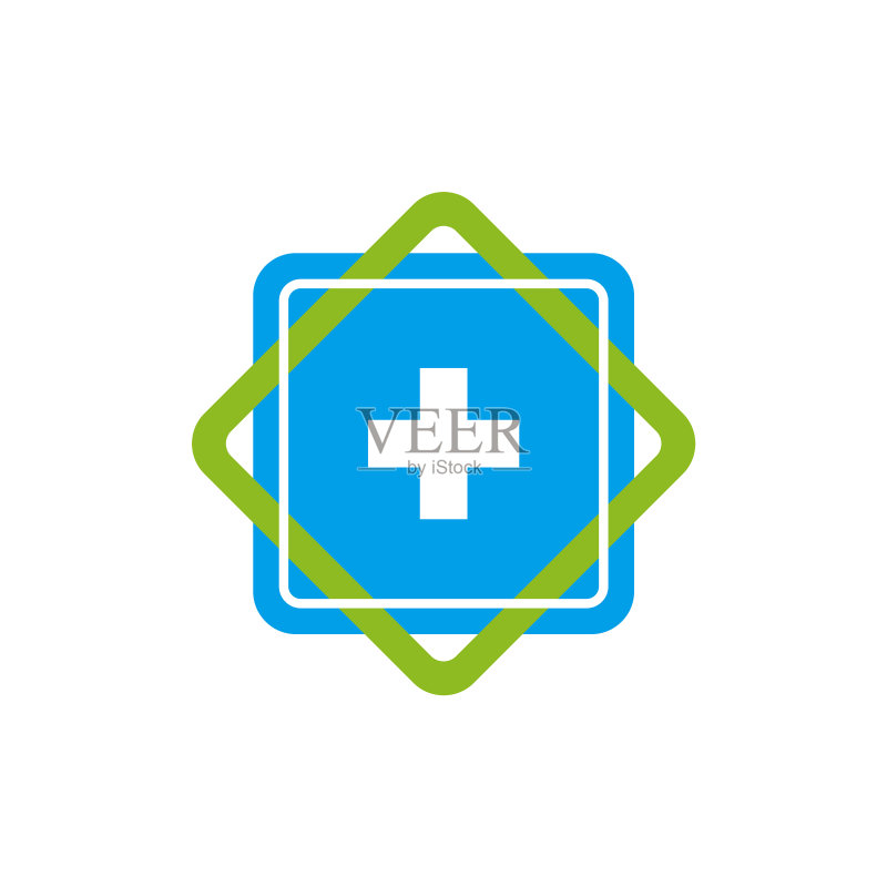 医疗保健标识设计模板图标素材