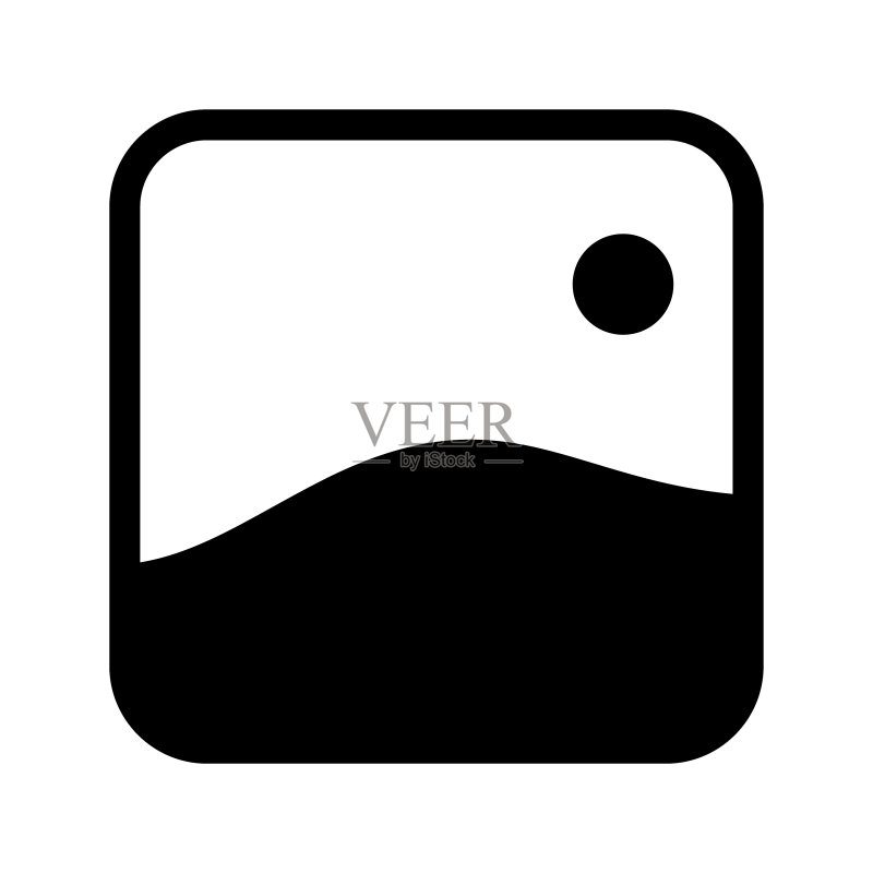 独特的画廊标志符号图标图标素材