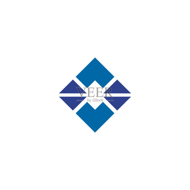 菱形logo设计图标素材