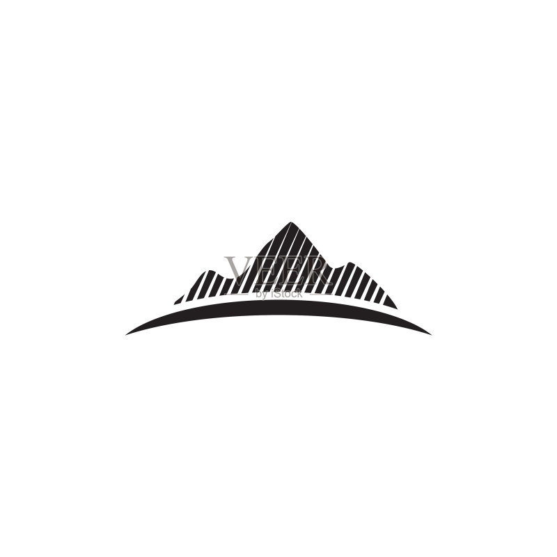 山景图标Logo设计图标素材