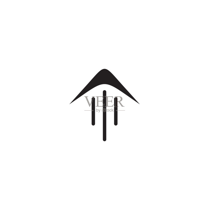 火箭Logo设计模板图标素材