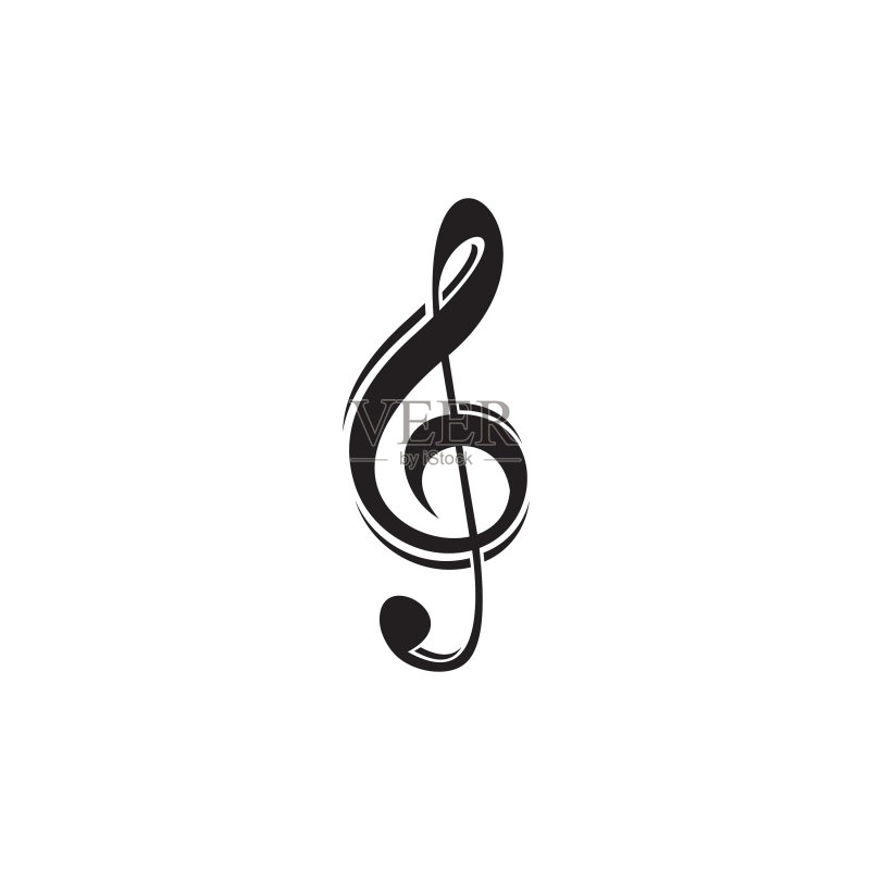 音符图标符号Logo设计图标素材