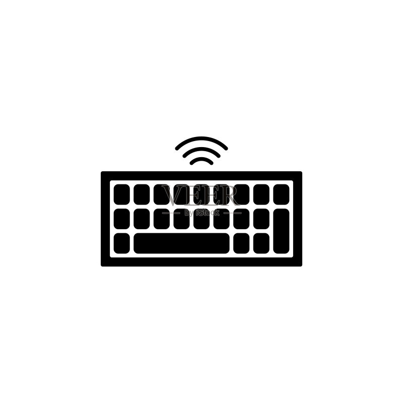 键盘图标模板矢量图图标素材