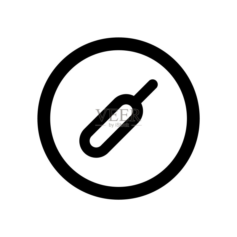 SIM卡弹出工具卡托扁平设计风格图标素材
