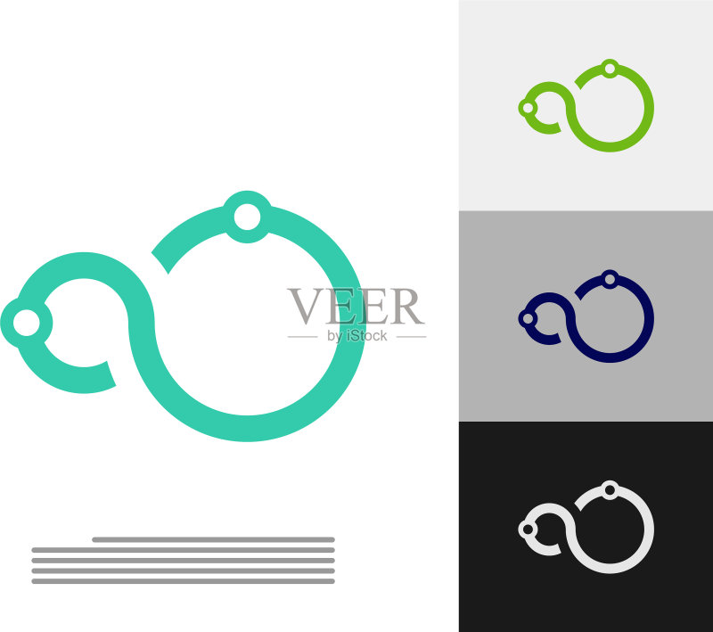 无限科技logo模板图标素材